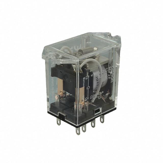 MY2F-DC12 RELAY GEN PURPOSE DPDT 5A 12V