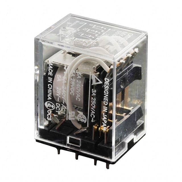 MY4-02-AC50 RELAY GEN PURPOSE 4PDT 3A 50V
