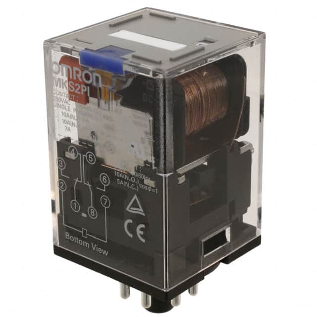 MKS2PI DC110 RELAY GEN PURPOSE DPDT 10A 110V