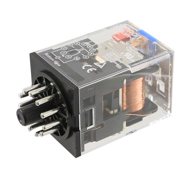 MKS3PI-5 DC110 RELAY GEN PURPOSE 3PDT 10A 110V