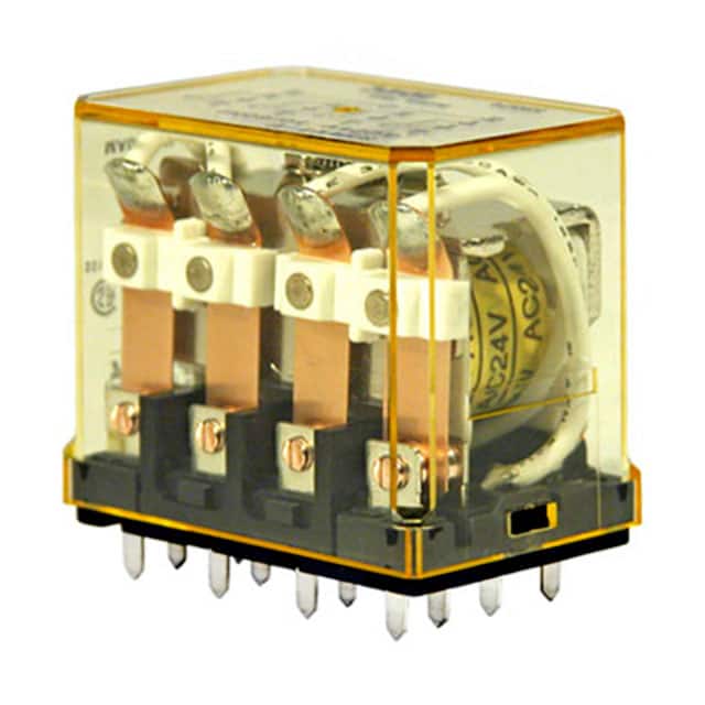 RH4V2-UDC24V RELAY GEN PURPOSE 4PDT 10A 24V