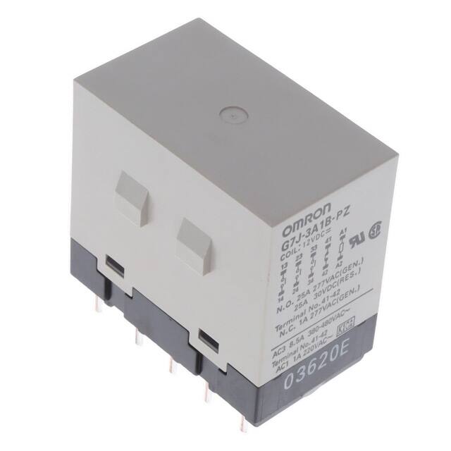G7J-3A1B-PZ DC12 RELAY GEN PURPOSE 4PST 25A 12V