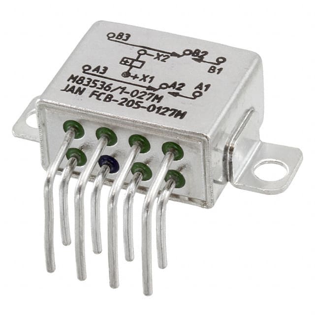 FCB-205-0127M RELAY GEN PURPOSE DPDT 5A 28V