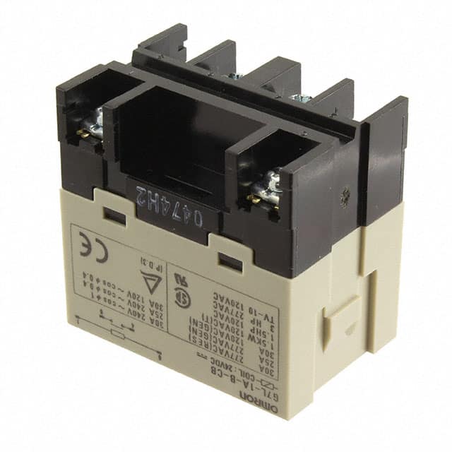 G7L-1A-B DC100 RELAY GEN PURPOSE SPST 30A 100V