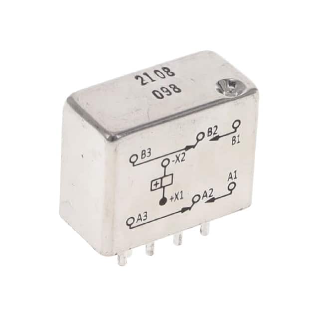 FCB-205-0110M RELAY GEN PURPOSE DPDT 5A 12V