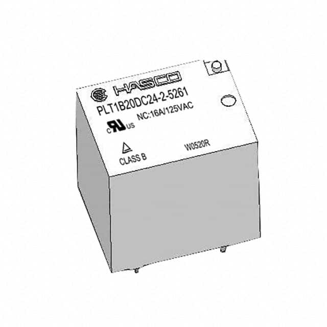PLT1B20DC24-2-5261 RELAY SPST 20A 24V