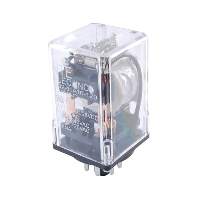 R02-14D10-12B RELAY GEN PURPOSE 3PDT 10A 12V