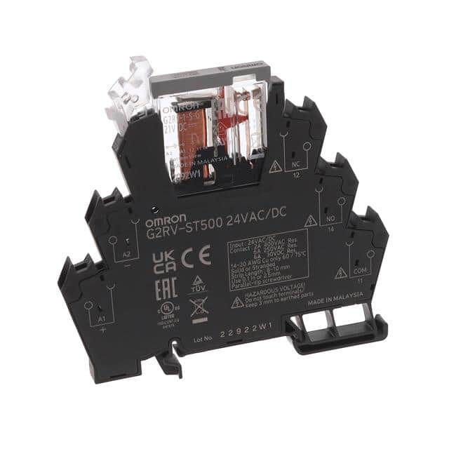 G2RV-ST500 AC/DC24 RELAY GEN PURPOSE SPDT 6A 24V