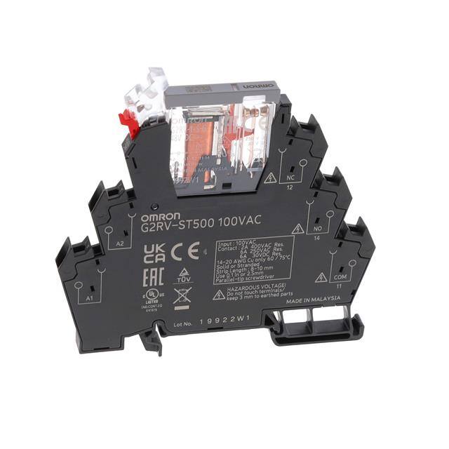 G2RV-ST500 AC100 RELAY GEN PURPOSE SPDT 6A 100V