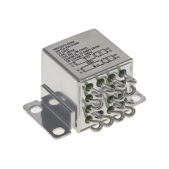 FCA-410-1524M RELAY GEN PURPOSE 4PDT 10A 28V