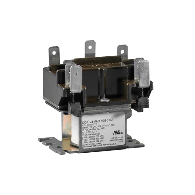 90340 RELAY GEN PURPOSE DPDT 15A 24V