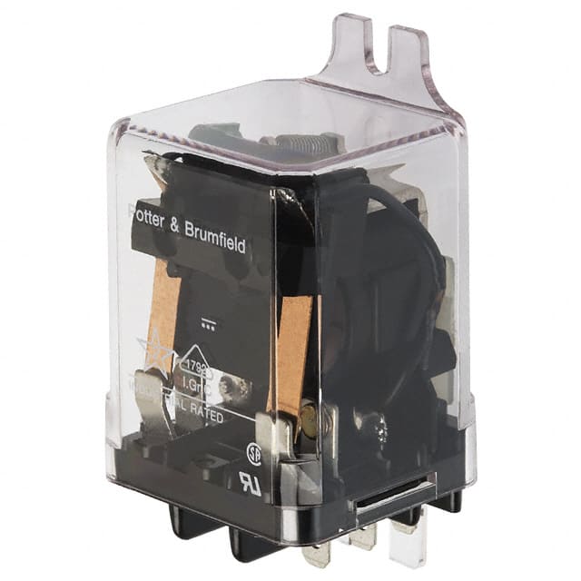KUGP-7A55-120 RELAY GEN PURPOSE DPST 10A 120V