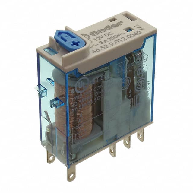 46.52.9.012.0040 RELAY GEN PURPOSE DPDT 8A 12V