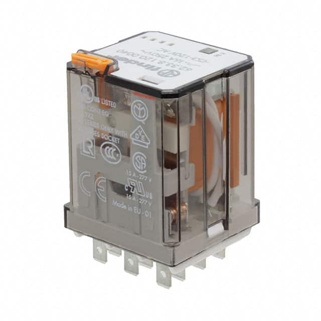 62.33.8.120.0040 RELAY GEN PURPOSE 3PDT 16A 120V