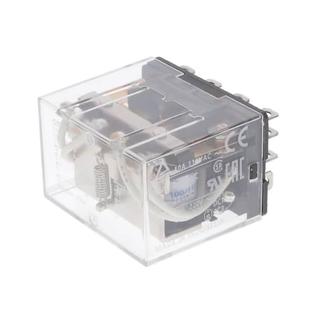LY4-AC100/110 RELAY GEN PURPOSE 4PDT 10A 110V