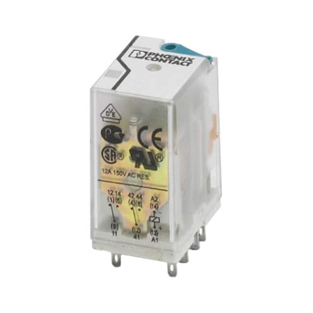 2903660 RELAY GEN PURPOSE DPDT 12A 24V