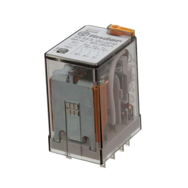 55.33.8.120.0010 RELAY GEN PURPOSE 3PDT 10A 120V