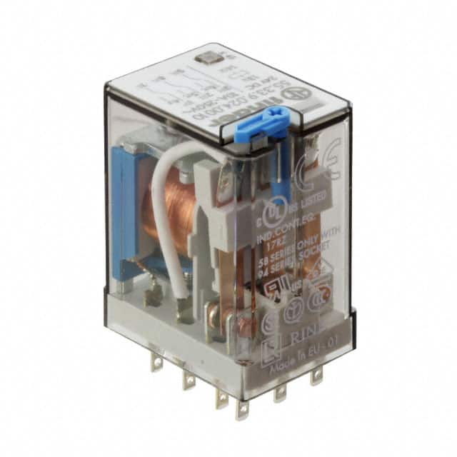 55.33.9.024.0010 RELAY GEN PURPOSE 3PDT 10A 24V