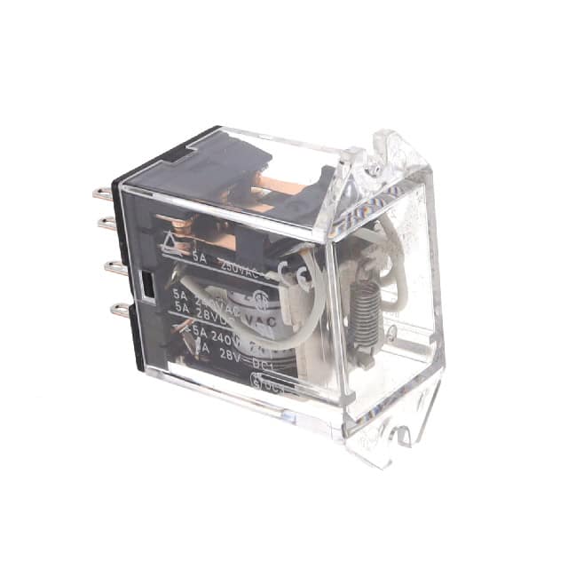 MY3F AC24 RELAY GEN PURPOSE 3PDT 5A 24V