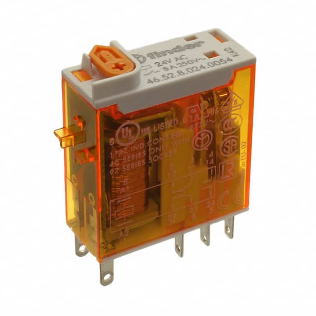 46.52.8.024.0054 RELAY GEN PURPOSE DPDT 8A 24V
