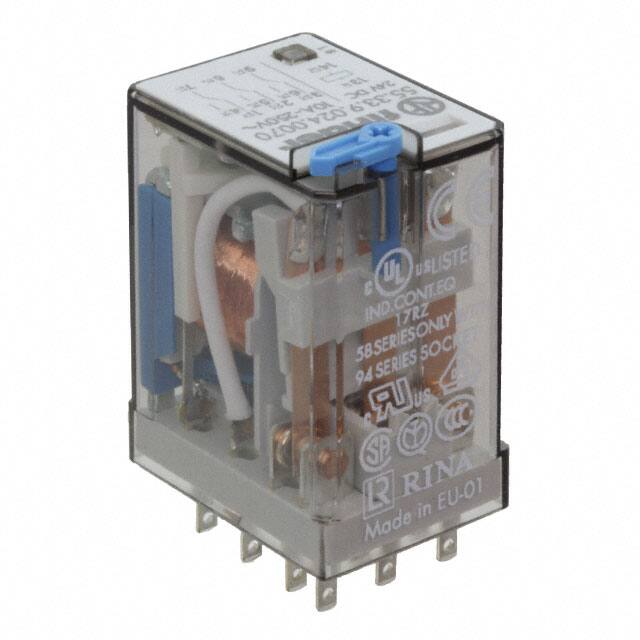 55.33.9.024.0070 RELAY GEN PURPOSE 3PDT 10A 24V