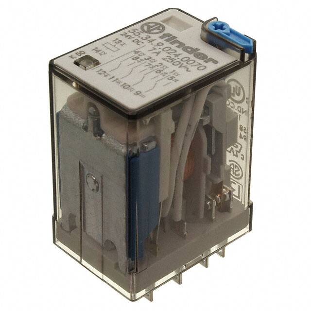 55.34.9.024.0070 RELAY GEN PURPOSE 4PDT 7A 24V