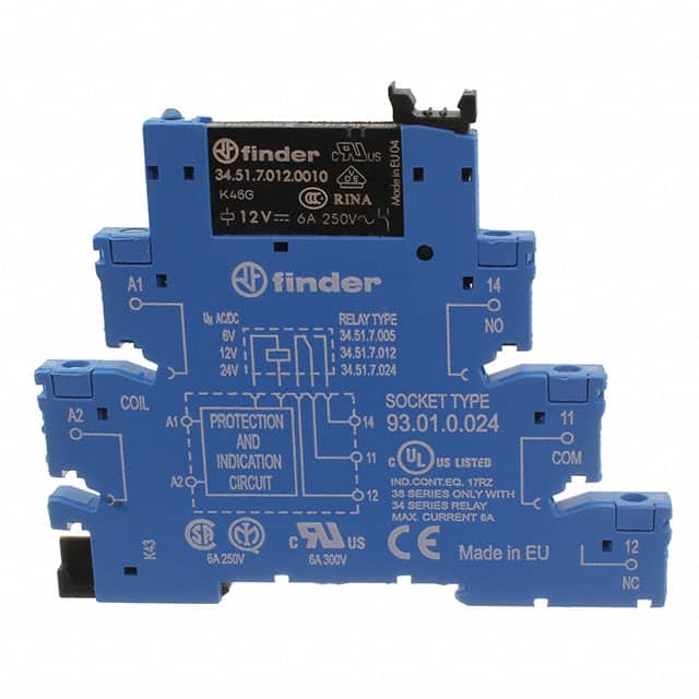 38.51.0.012.0060 RELAY GEN PURPOSE SPDT 6A 12V