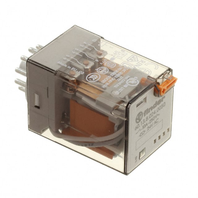 60.13.8.024.0050 RELAY GEN PURPOSE 3PDT 10A 24V