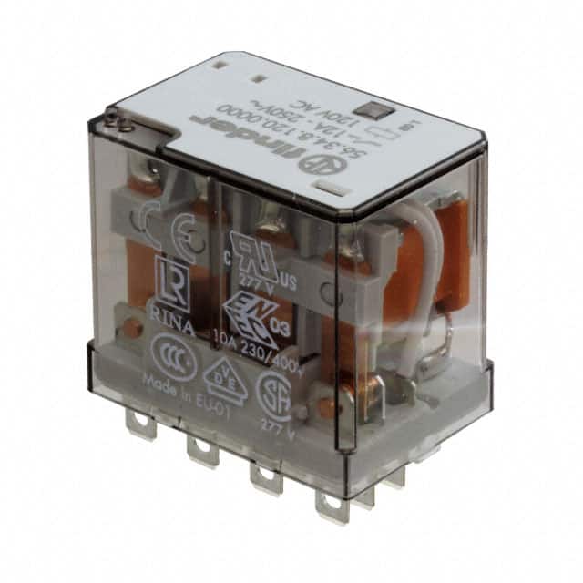 56.34.8.120.0000 RELAY GEN PURPOSE 4PDT 12A 120V