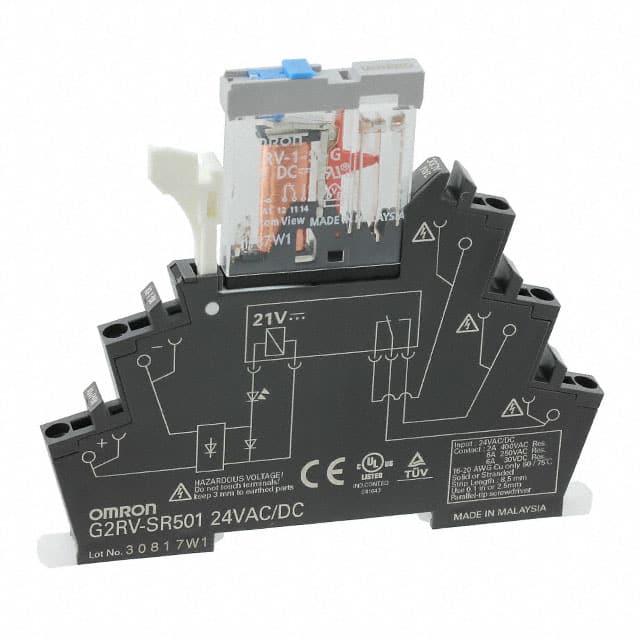 G2RV-SR501 AC/DC24 RELAY GEN PURPOSE SPDT 6A 24V