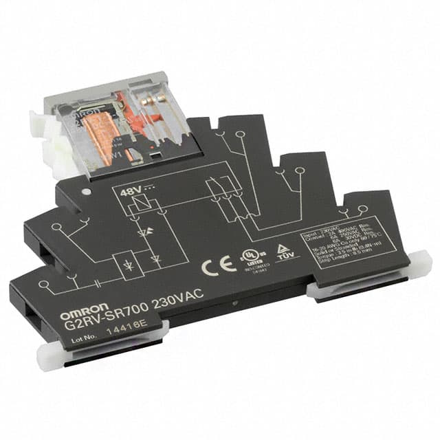 G2RV-SR700 AC230 RELAY GEN PURPOSE SPDT 6A 230V