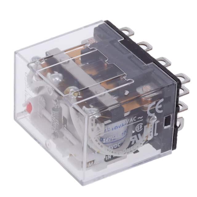 LY4N-AC100/110 RELAY GEN PURPOSE 4PDT 10A 110V