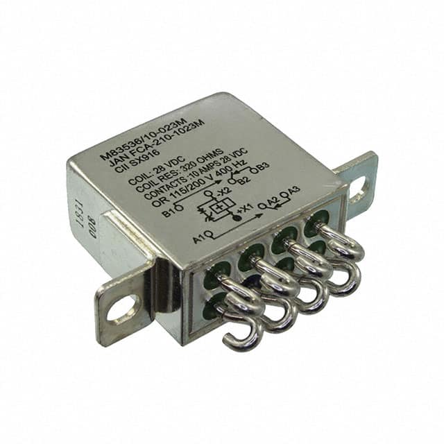 FCA-210-1023M RELAY DPDT 10A 28V