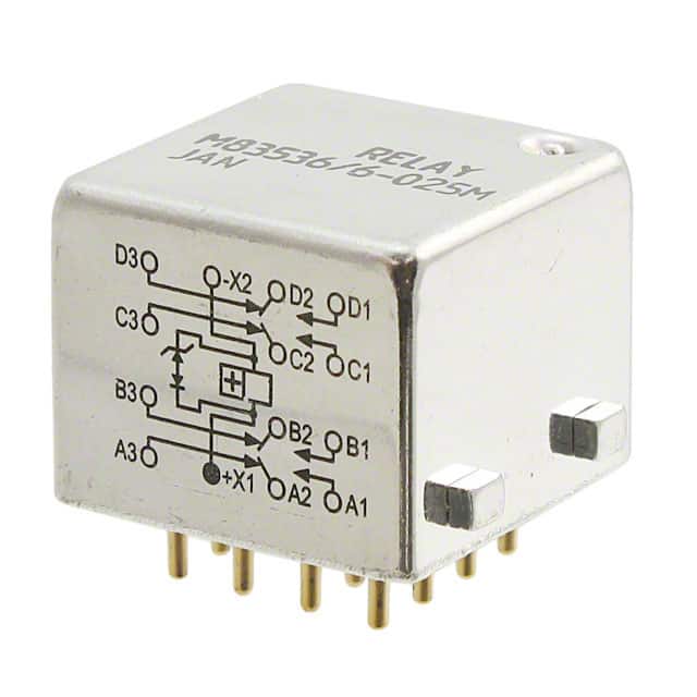FCB-405-0625M RELAY GEN PURPOSE 4PDT 5A 28V