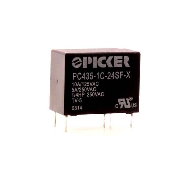 PC435-1C-24SF-X RELAY GEN PURPOSE SPDT 10A 24V