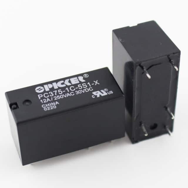 PC375-1C-5S1-X RELAY GEN PURPOSE SPDT 20A 5V