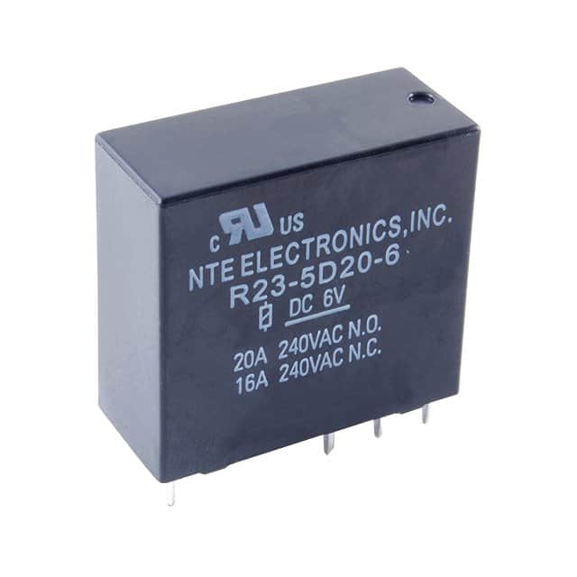 R23-5D20-12 RELAY GEN PURPOSE SPDT 20A 12V