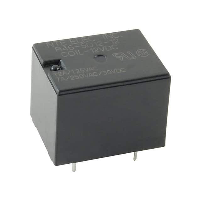 R46-5D12-6 RELAY GEN PURPOSE SPDT 12A 6V