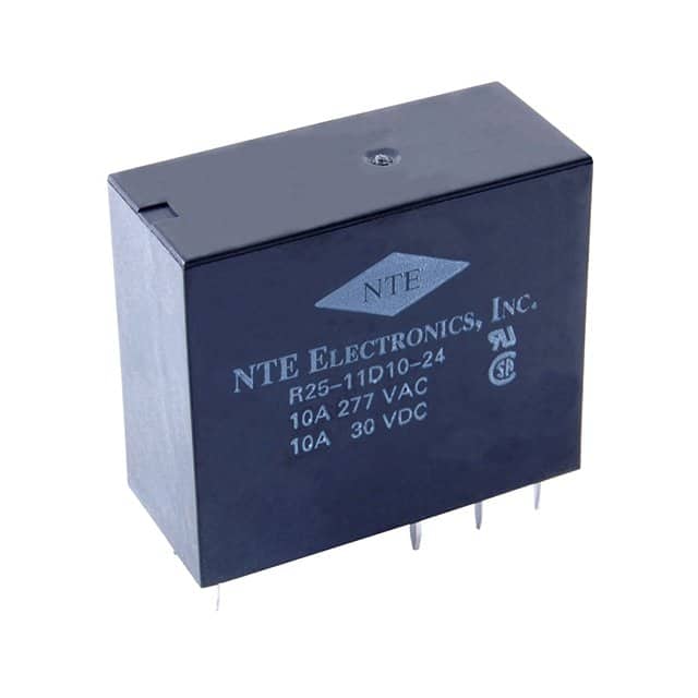 R25-11D10-5/6 RELAY GEN PURPOSE DPDT 10A 5/6V