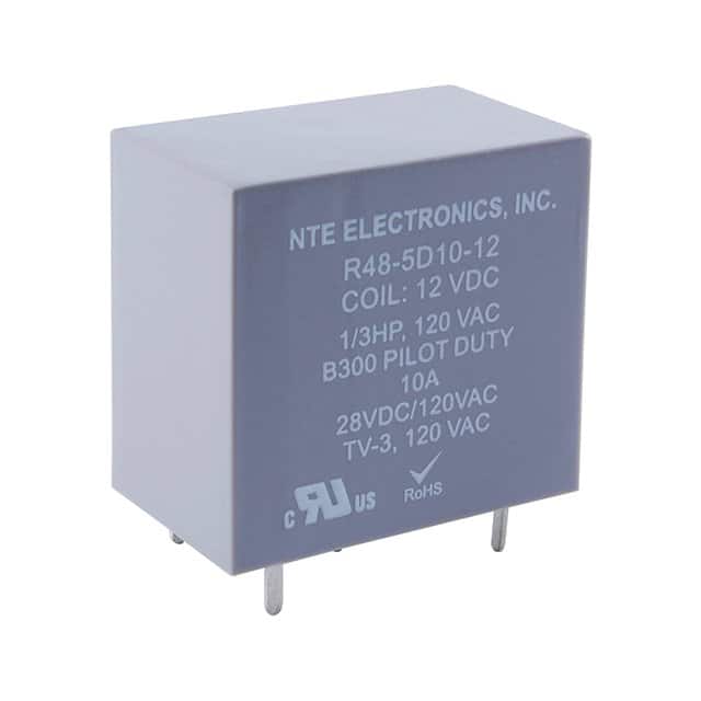 R48-5D5-6L RELAY GEN PURPOSE SPDT 5A 6V