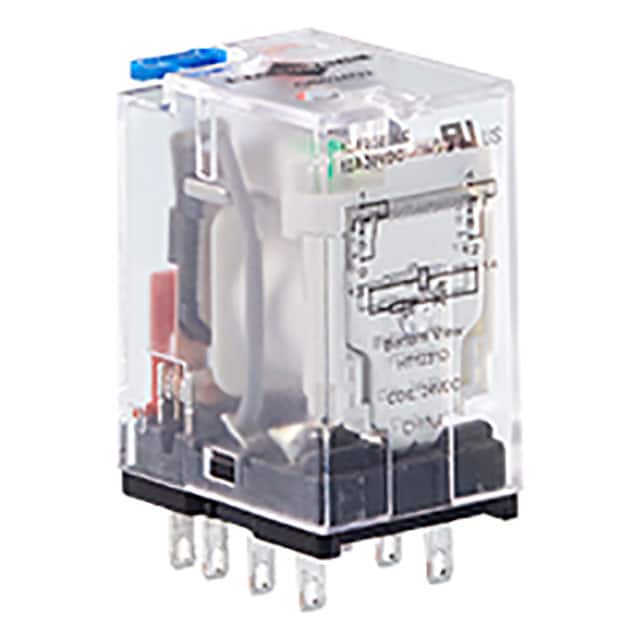 GB024D2 RELAY GEN PURPOSE DPDT 12A 24V