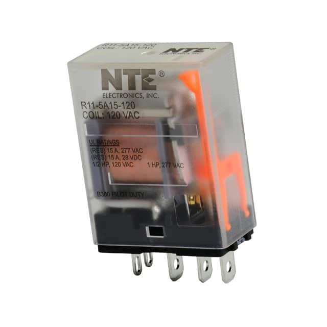 R11-5A15-120 RELAY GEN PURPOSE SPDT 15A 120V