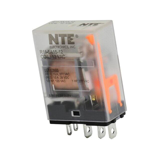 R11-5A15-12 RELAY GEN PURPOSE SPDT 15A 12V