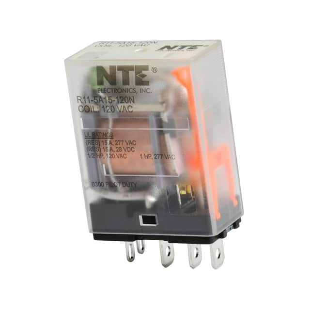 R11-5A15-120N RELAY GEN PURPOSE SPDT 15A 120V