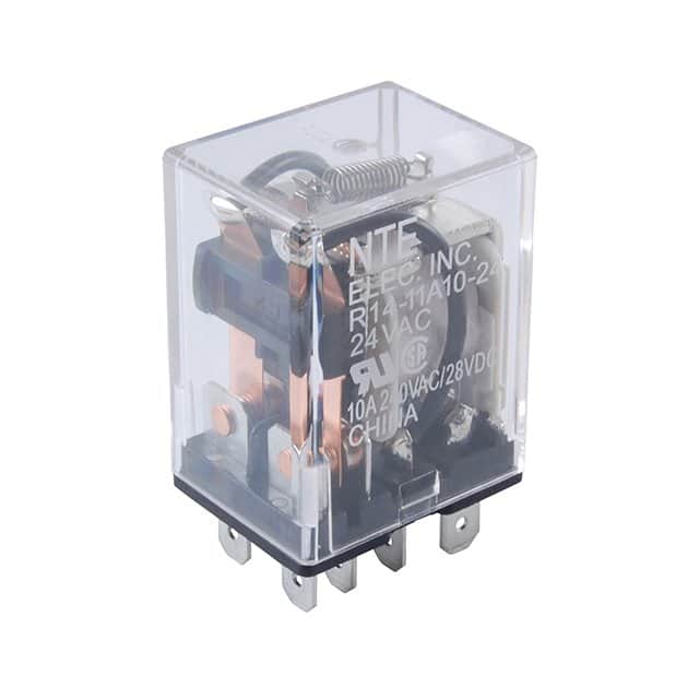 R14-14D10-6 RELAY GEN PURPOSE SPDT 15A 6V