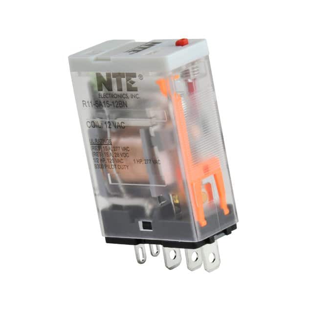 R11-5A15-12BN RELAY GEN PURPOSE SPDT 15A 12V