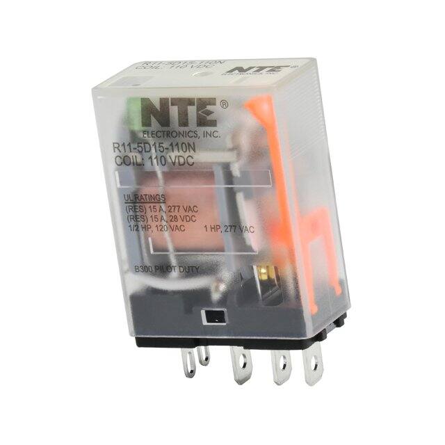 R11-5D15-110N RELAY GEN PURPOSE SPDT 15A 110V