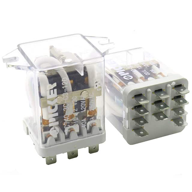 PC740-3C-C3-120A RELAY GEN PURPOSE 3PDT 40A 120V