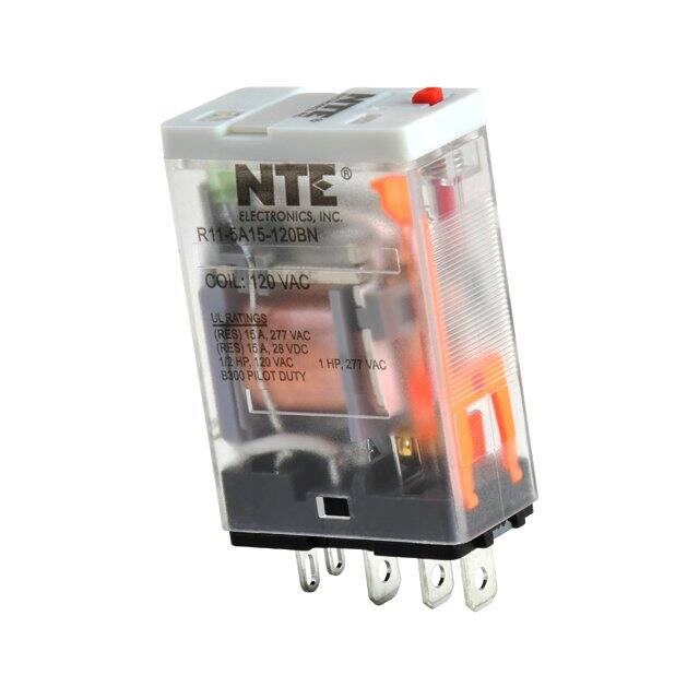 R11-5A15-120BN RELAY GEN PURPOSE SPDT 15A 120V