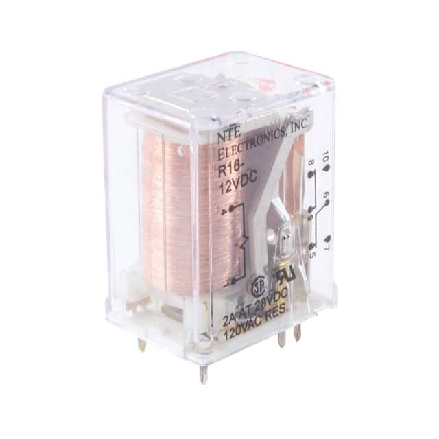 R16-11D3-24P RELAY GEN PURPOSE DPDT 3A 24V